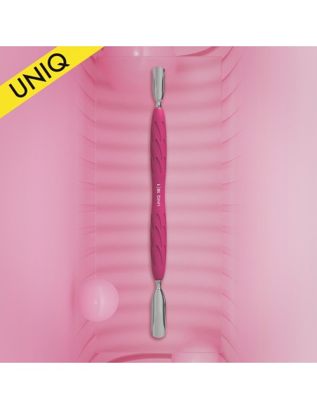 Empujador Para Manicura Con Mango De Silicona "Gummy" UNIQ 10 TYPE 1
