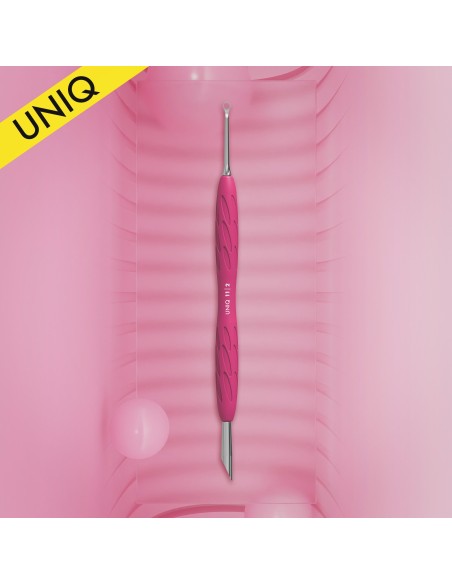 Empujador Para Manicura Con Mango De Silicona "Gummy" UNIQ 11 TYPE 2