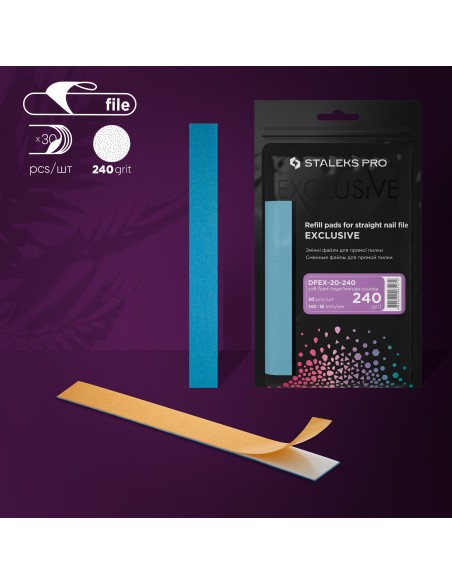 Recambios Lima Desechable Exclusive 20 Grano 240