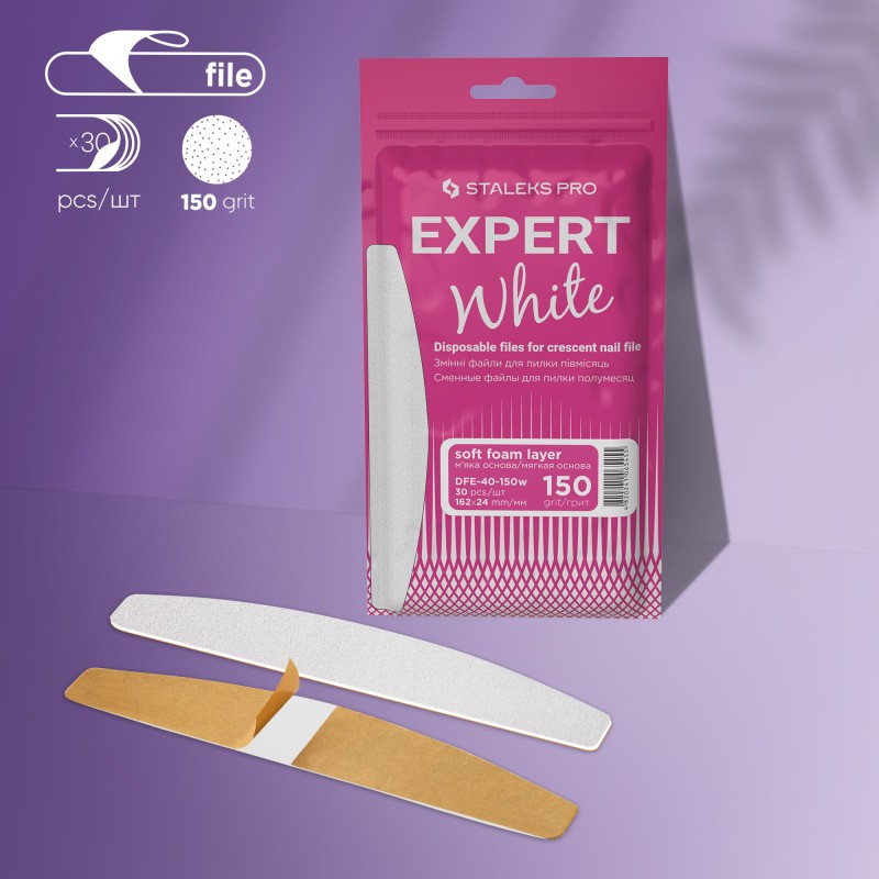 Lima desechable Expert 40 Grano 150 White