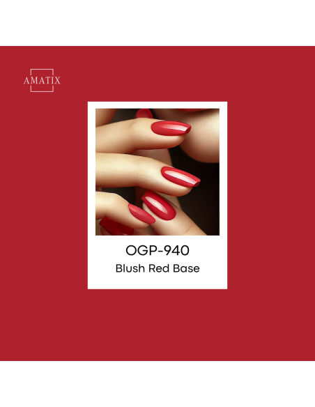 Amatix Base Coat Blush Red 940, 10 ml