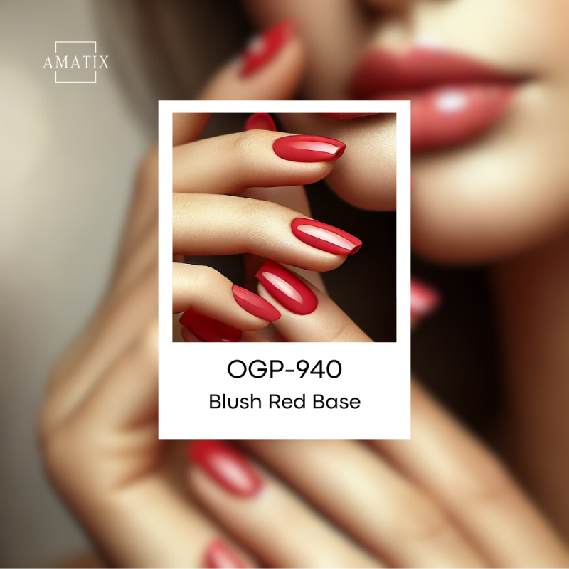 Amatix Base Coat Blush Red 940, 10 ml