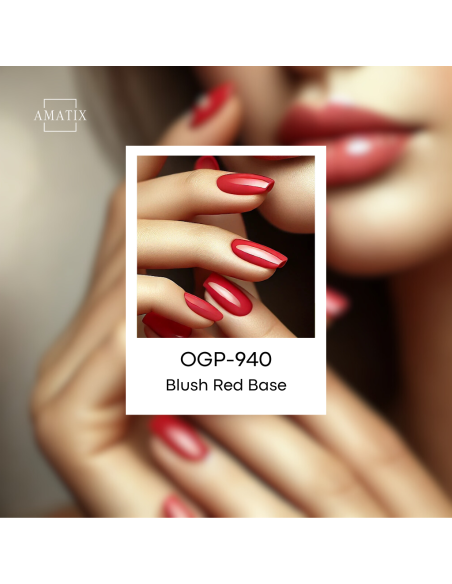 Amatix Base Coat Blush Red 940, 10 ml