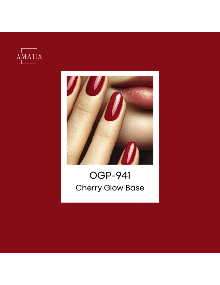 Amatix Base Coat Cherry Glow 941, 10 ml