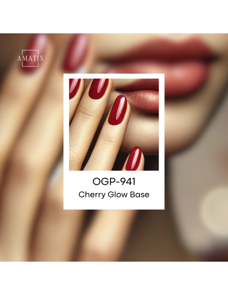 Amatix Base Coat Cherry Glow 941, 10 ml