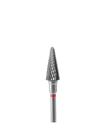 Fresa Staleks Carburo Tungsteno "cono" rojo 14 mm