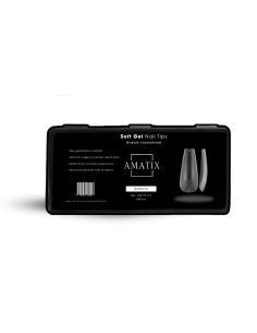 Amatix Soft Gel Nail Tips Ballerina 504uni 12 tamaños