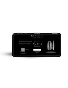 Amatix Soft Gel Nail Tips Oval 504uni 12 tamaños