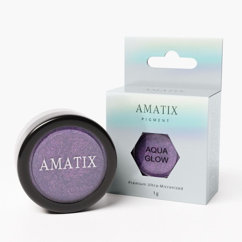 Amatix pigmento de mica *Aqua Glow*
