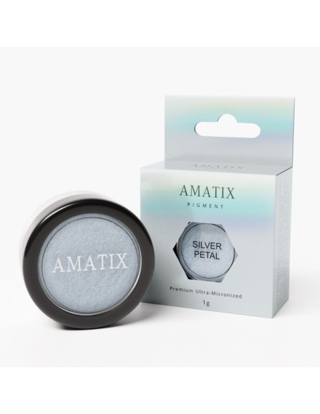 Amatix pigmento de mica *Silver Petal*