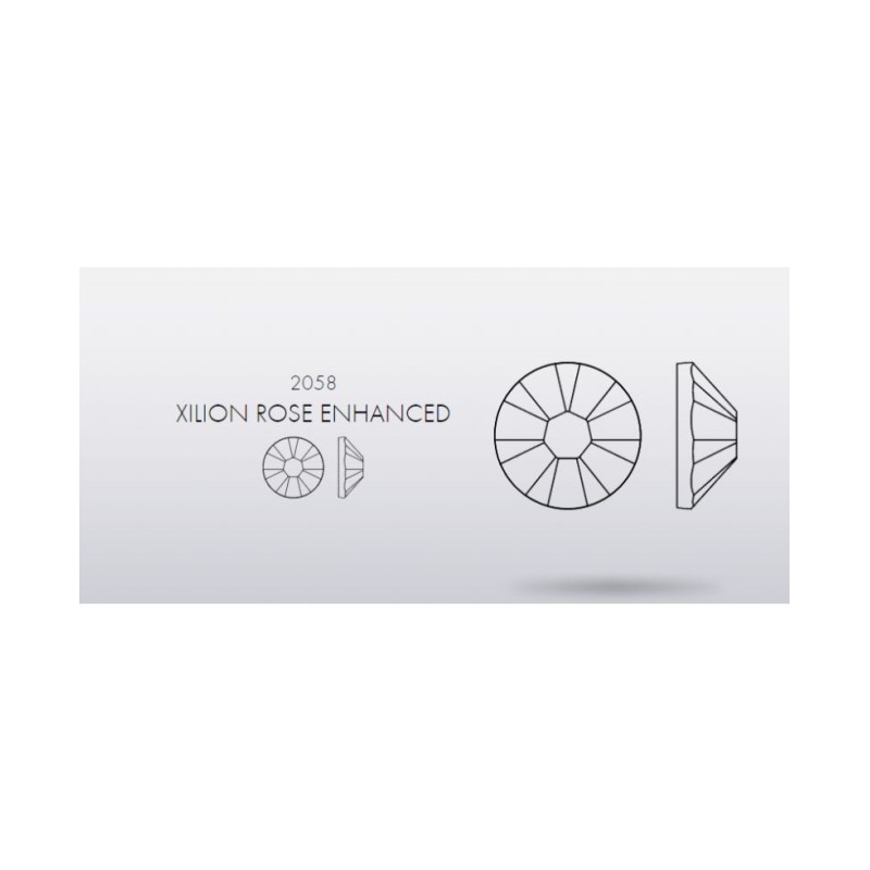 SWAROVSKI 2058 XILION ROSE 10UNI BLUSH ROSE