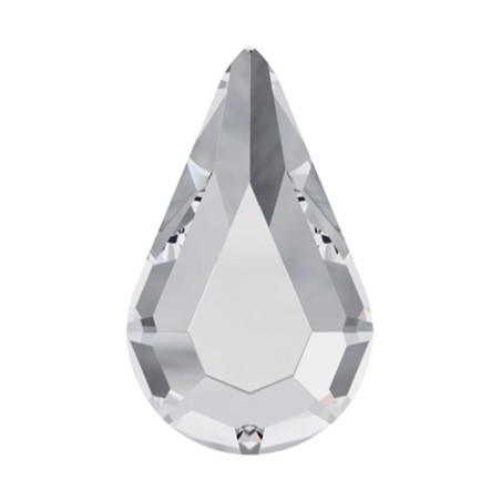 SWAROVSKI DROP FLAT BACK 1 UNI CRYSTAL 8X4,8mm