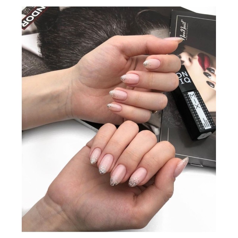 Spektr Gel Polish MIX *100 Silver Holographic Shimmer 10ml