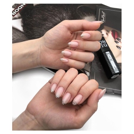 Spektr Gel Polish MIX *100 Silver Holographic Shimmer 10ml