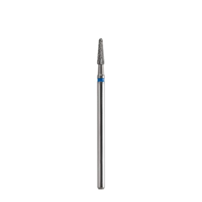 FRESA CARBURO TUNGSTENO AZUL CONE ROUND END