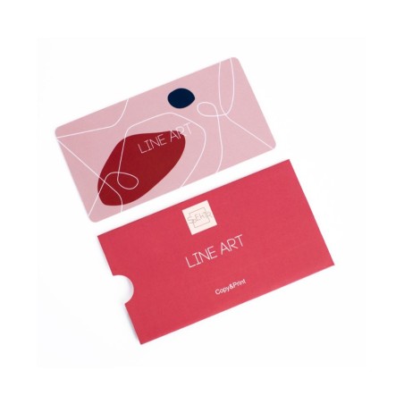 Nail Stamping Plate. Echo: Line Art *4