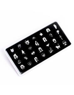 Nail Stamping Plate. Echo: Girl power *3