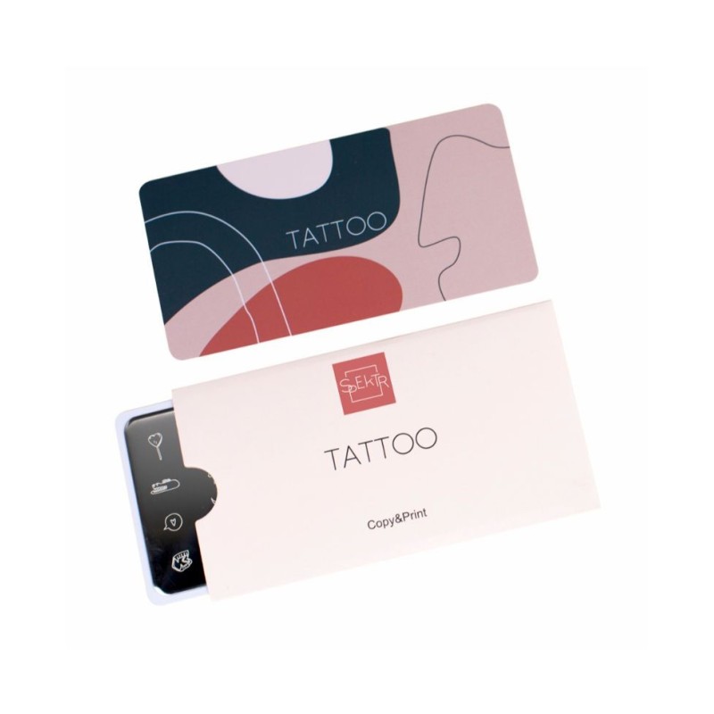 Nail Stamping Plate. Echo: Tattoo *2