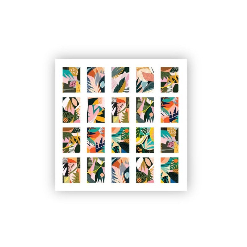 Sliders for nail design. Transfer: Botanist *1