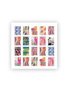 Sliders for nail design. Transfer: Look *2