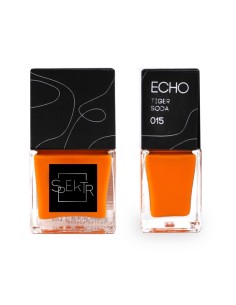 Stamping Nail Polish. Echo: Tiger Soda