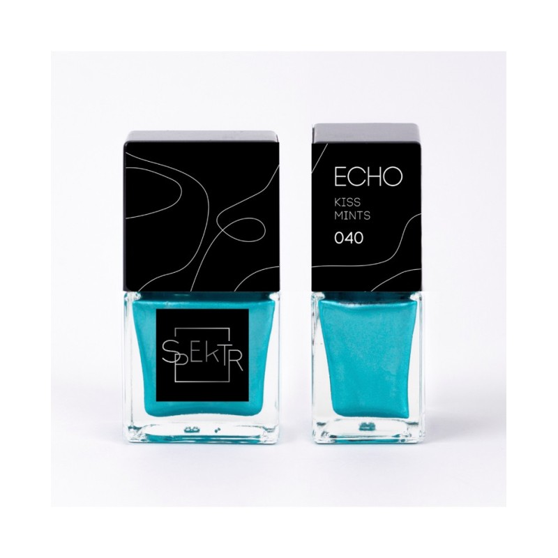 Stamping Nail Polish. Echo: Kiss Mints