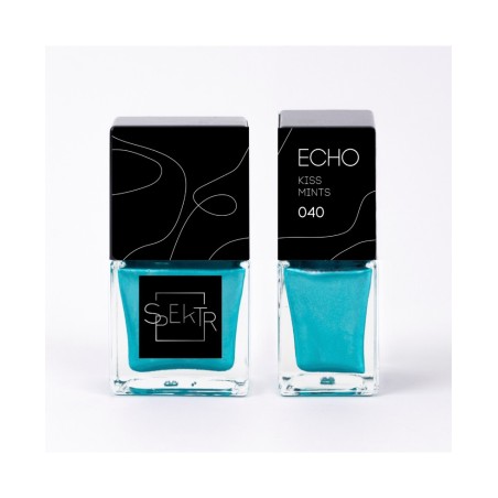 Stamping Nail Polish. Echo: Kiss Mints