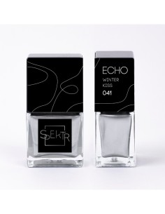 Stamping Nail Polish.  Echo: Winter Kiss