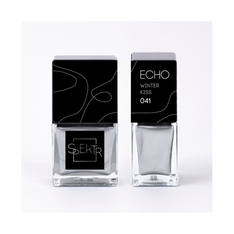 Stamping Nail Polish.  Echo: Winter Kiss