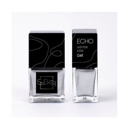 Stamping Nail Polish.  Echo: Winter Kiss