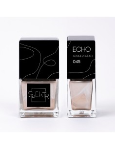 Stamping Nail Polish.  Echo: Gingerbread