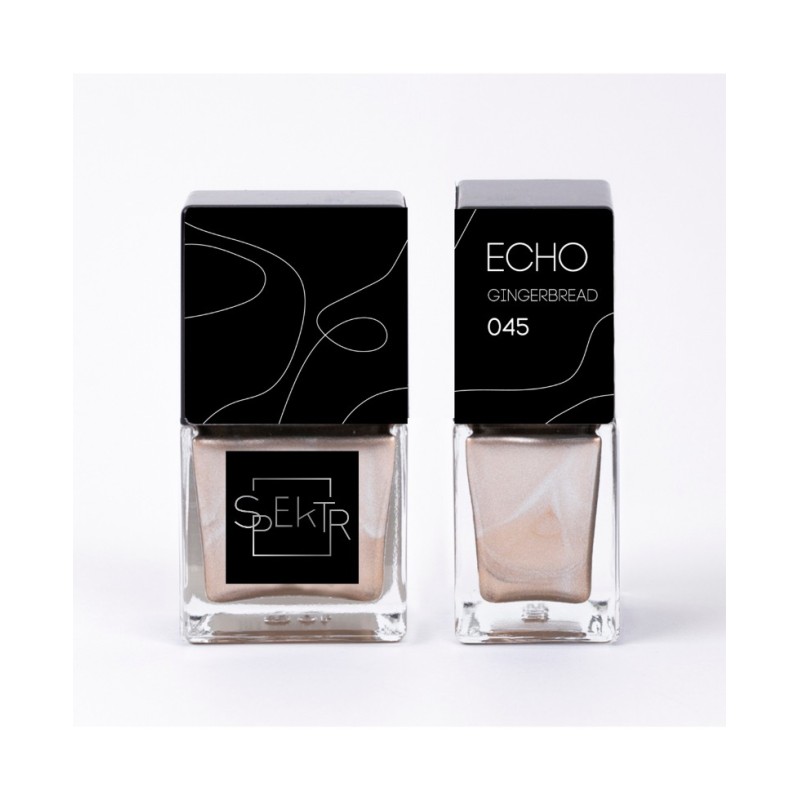 Stamping Nail Polish.  Echo: Gingerbread