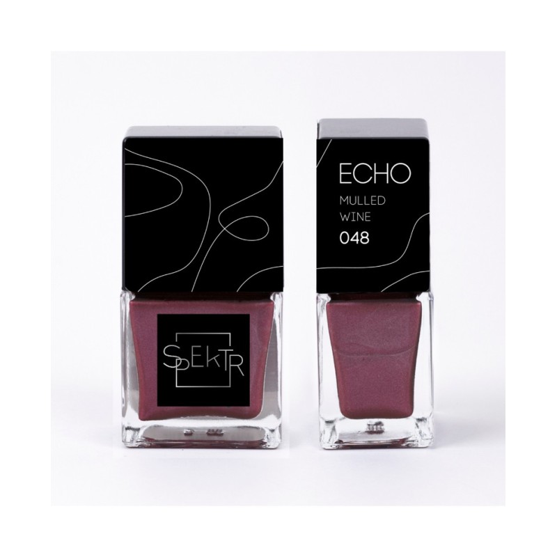 Stamping Nail Polish.  Echo: Mulled Wine