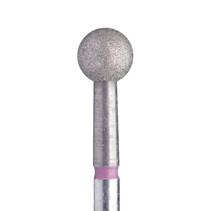 Fresa Staleks esferica roja 040