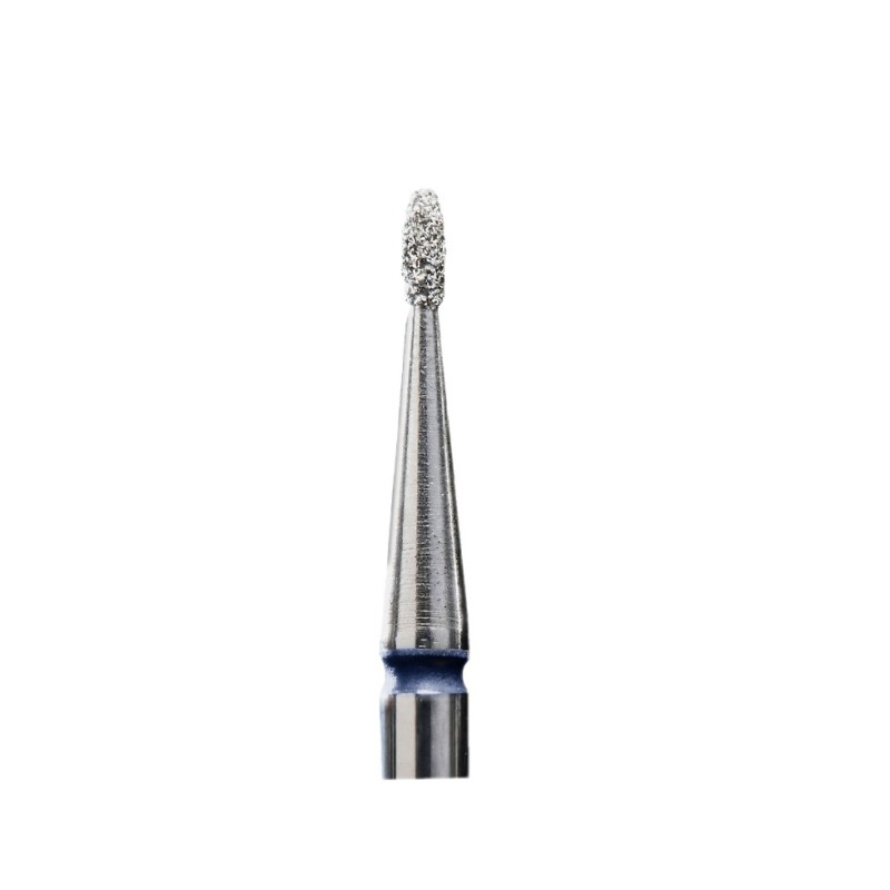Fresa Staleks  "oliva" redondeada azul 1.2 mm / parte activa 3 mm
