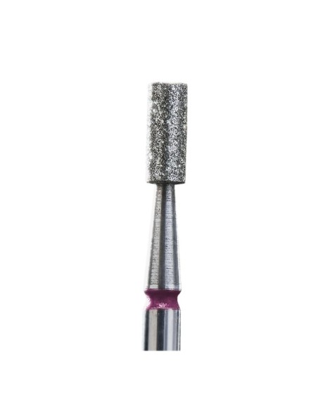 Fresa Staleks  "cilindro" roja 2,5 mm / parte activa 6 mm