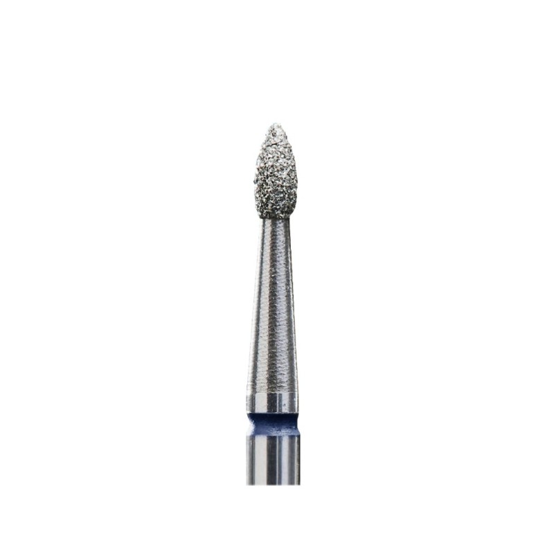 Fresa Staleks "oliva" punta, azul 1,8 mm / parte activa 4 mm