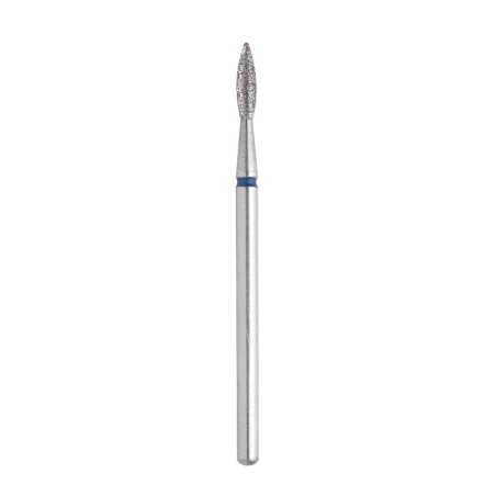 Fresa Staleks "llama" punta, azul 2.1 mm / parte activa 8 mm