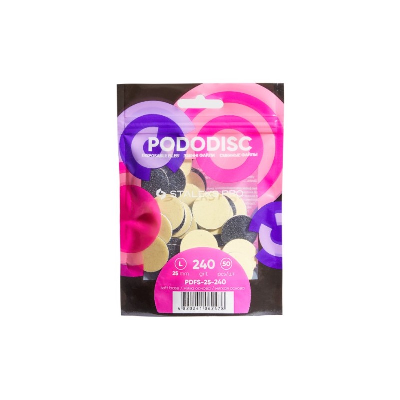 Desechables para Pododisc L grano 240 (50 uds) Espuma