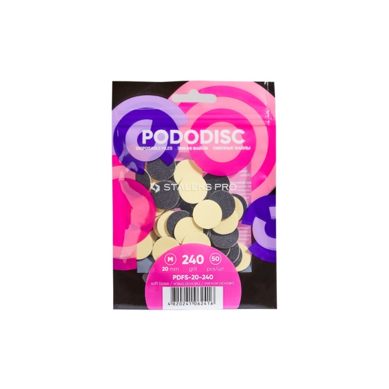 Desechables para Pododisc M grano 240 (50 uds) Espuma