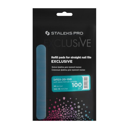 Lima Desechable Exclusive 20 Grano 100