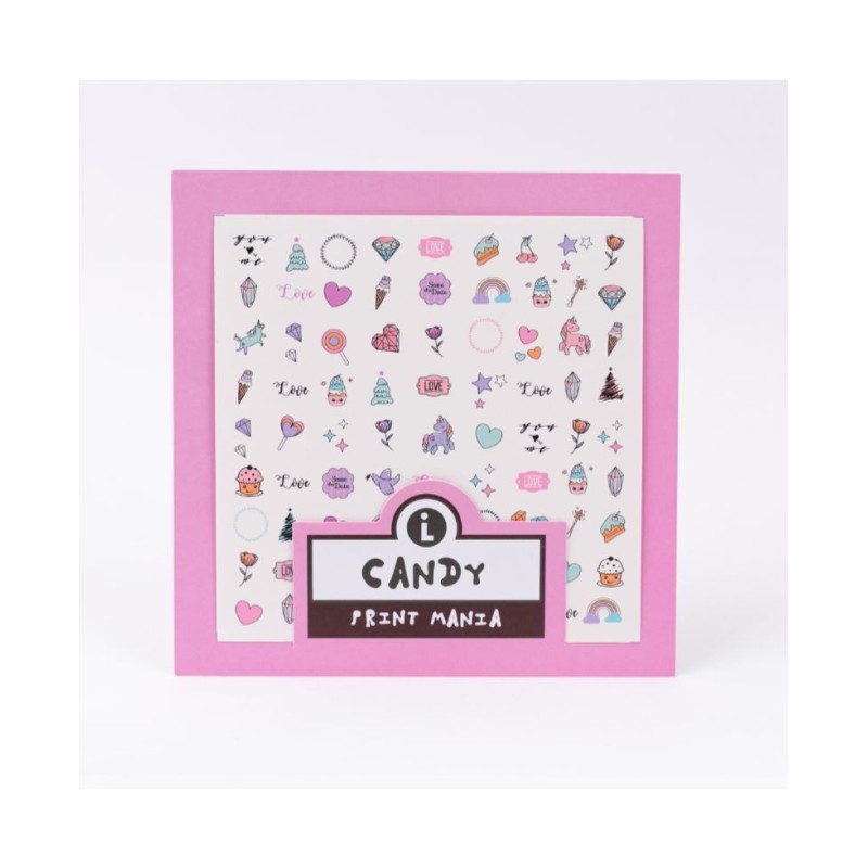 Sliders for nail design. Candy *1