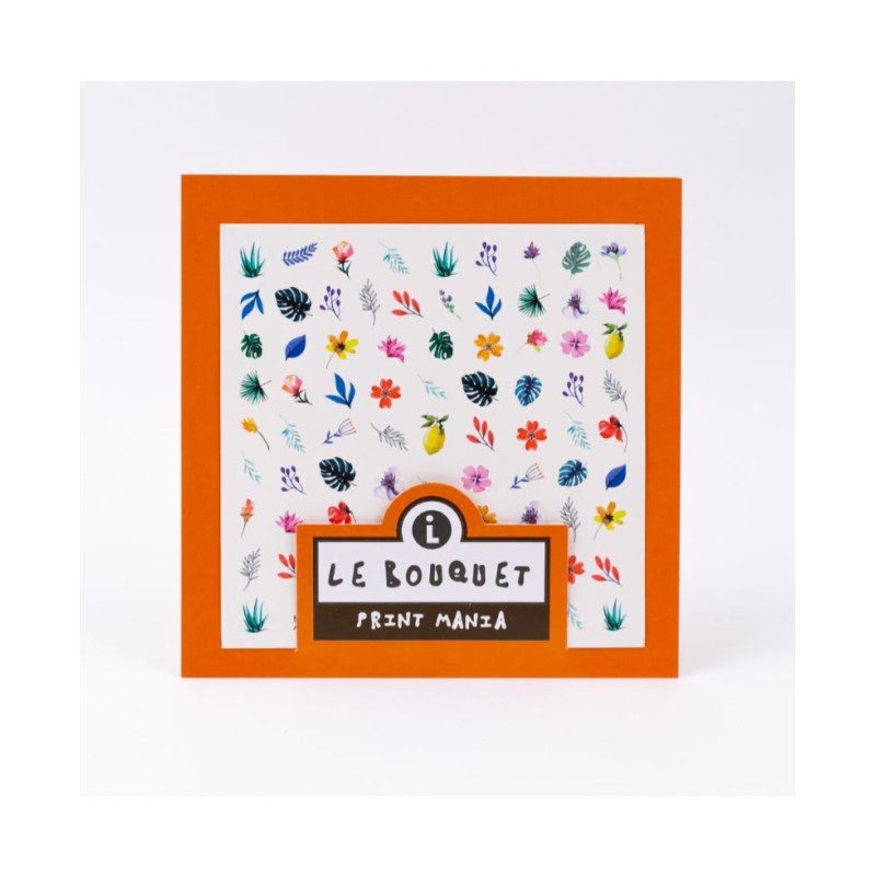 Sliders for nail design. Le Bouquet *2