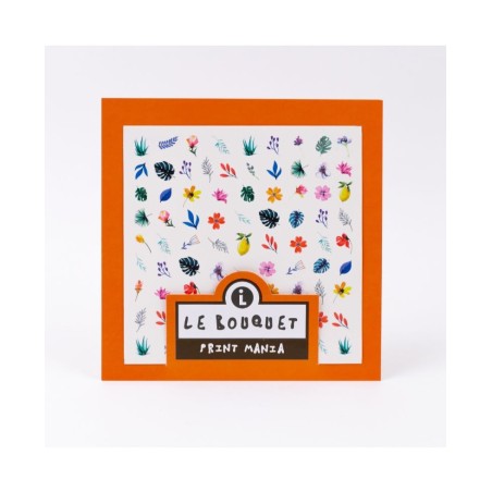 Sliders for nail design. Le Bouquet *2