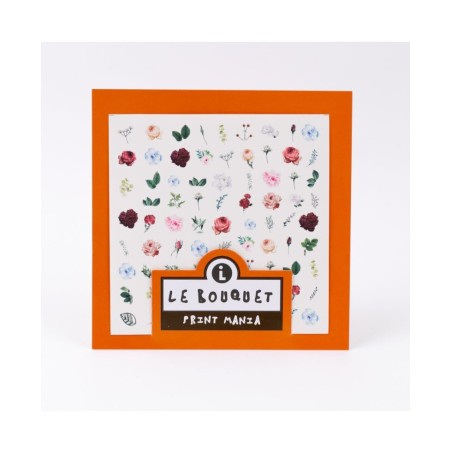 Sliders for nail design. Le Bouquet *3