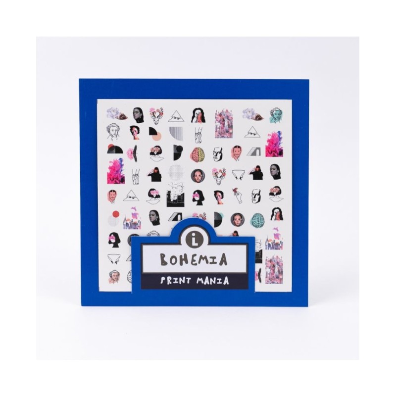 Sliders for nail design. Bohemia *2