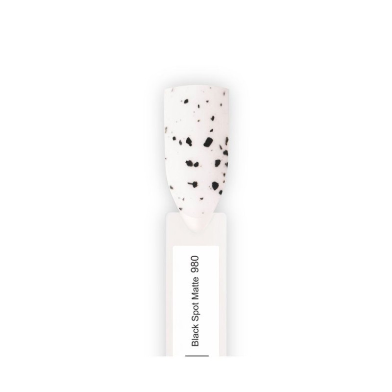Spektr Top Coat Black Spot Matte 980, 10ml