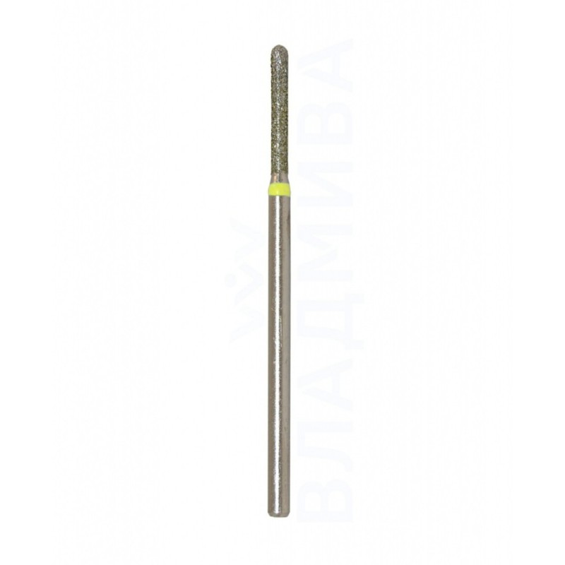 Fresa Cilindro Redondeado Amarillo