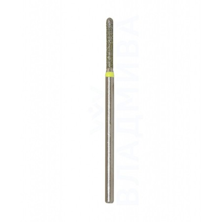 Fresa Cilindro Redondeado Amarillo