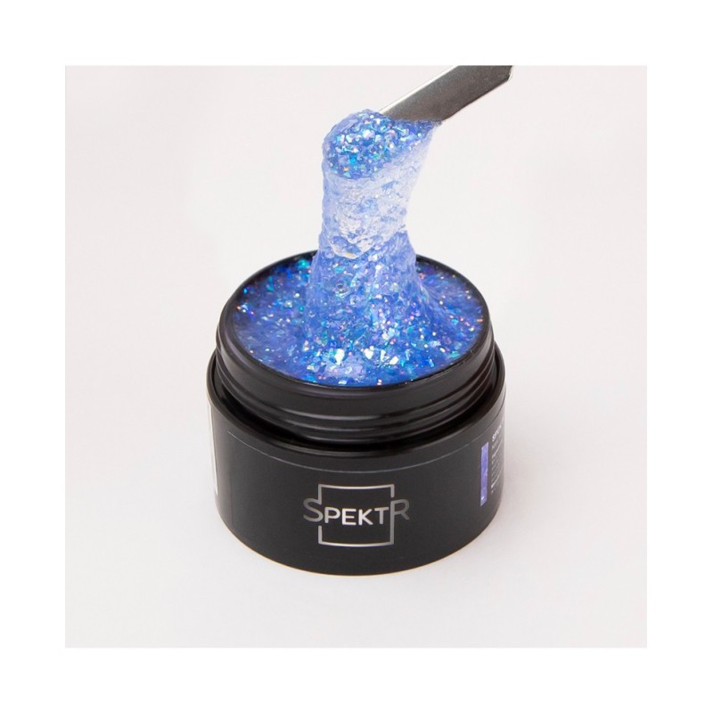 Sculpting Nail Acrygel Shimmer Blue 15 ml